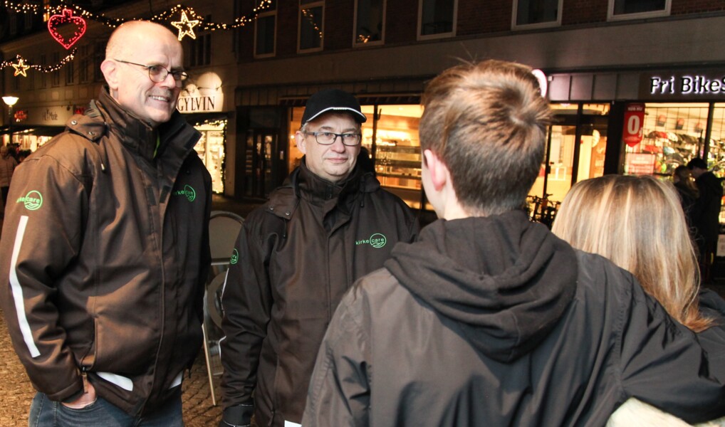 Diakonipræst på gaden med Kirke Care